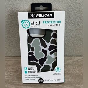 Pelican Magnetic Protector Case for iPhone 16 Pro ||camo